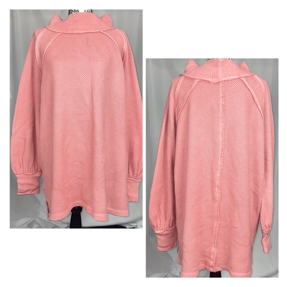 We The Free People She's a Keeper Sweater Size Medium Top Oversized New Tag - Picture 1 of 6